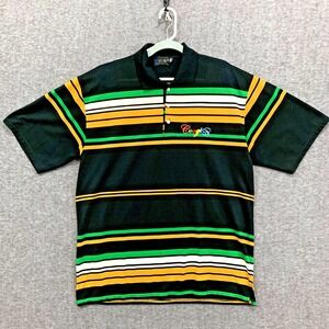 VTG COOGI Mens 2XL XXL Short Sleeve Polo Shirt Striped Embroidered Biggie 90s